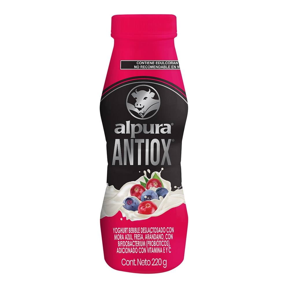 Yogurt Alpura Antiox Mora Azul-Arandano 220 g