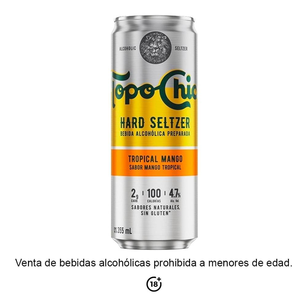 Topo Chico Hard Seltzer Tropical Mango 355 mL