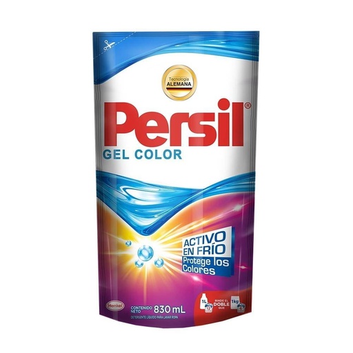 Persil Gel Colores Vivos 830 mL